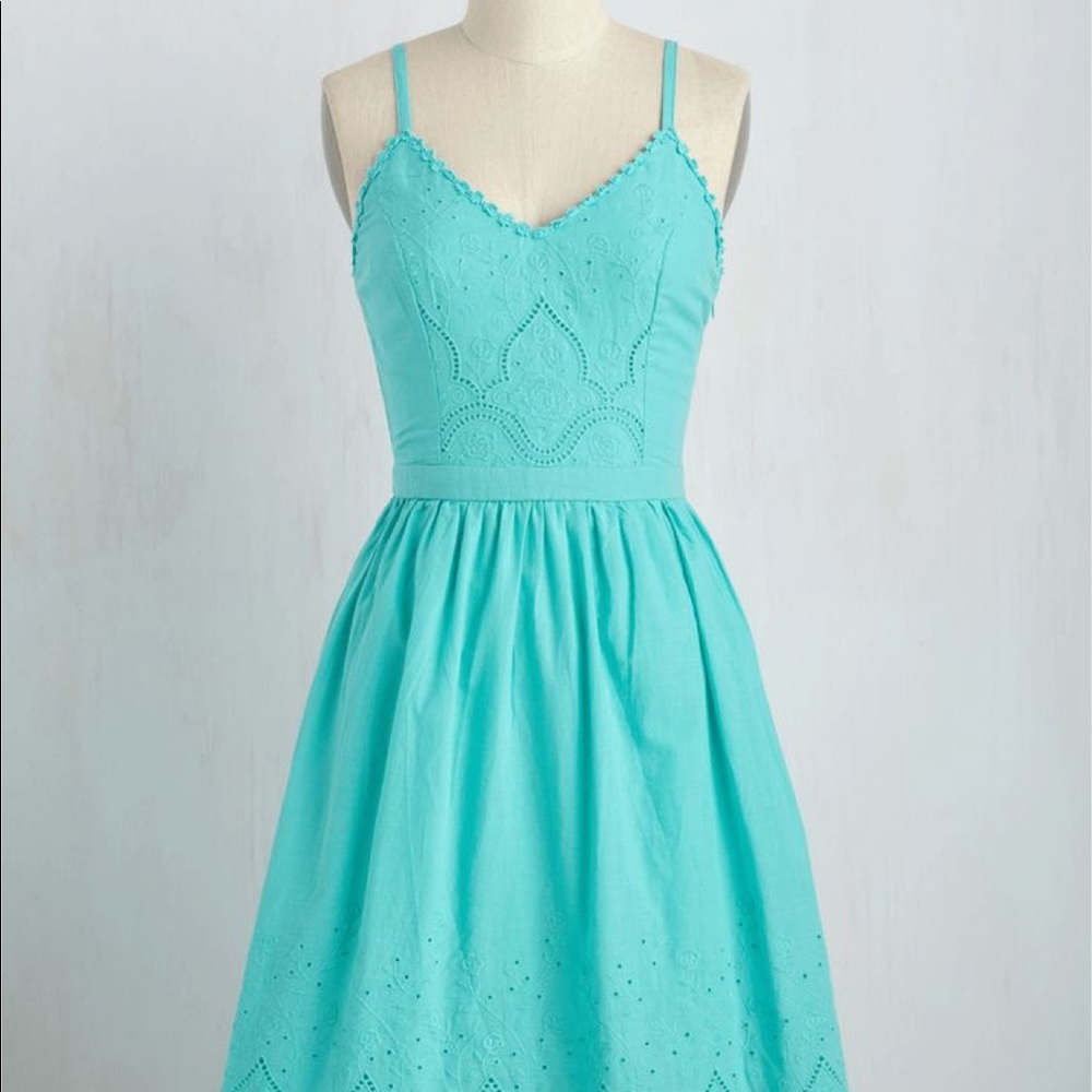 Super cute aqua sundress